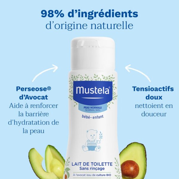 Mustela lait de toilette 200ml
