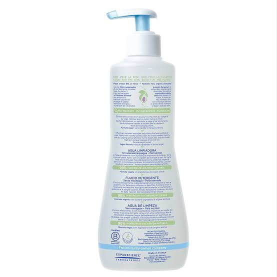 Mustela eau nettoyante 500ml